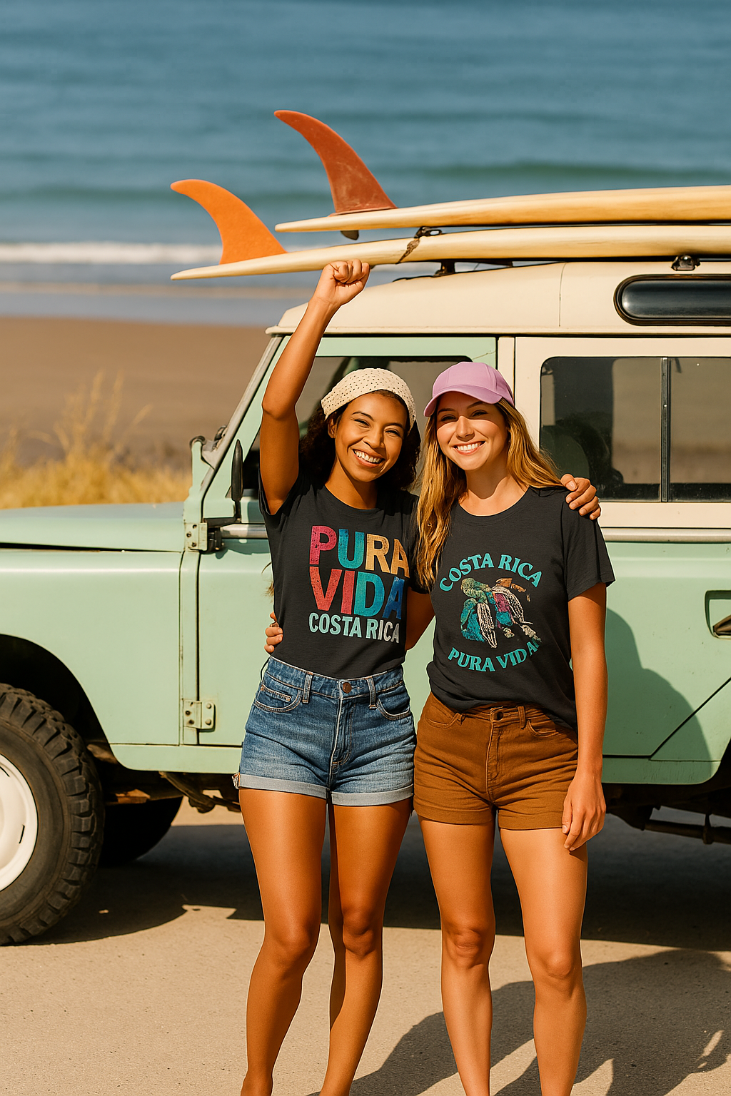 👉 "Unisex t-shirt with a 'Tortuga Baula' design, celebrating Costa Rica’s incredible sea turtle conservation efforts and the beauty of its coastal habitats."