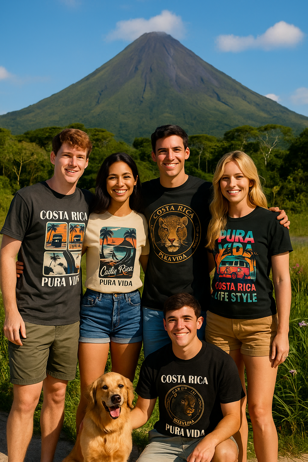 👉 "Unisex t-shirt featuring a powerful jaguar graphic, inspired by Costa Rica’s wildlife and rainforests – perfect for nature lovers and wildlife enthusiasts."